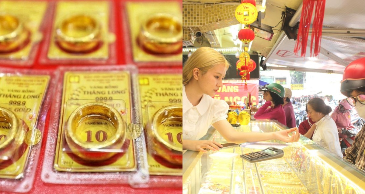 Gi&aacute; v&agrave;ng h&ocirc;m nay 14/5: V&agrave;ng SJC, nhẫn 9999, 24K l&ugrave;i về v&ugrave;ng thấp nhất tuần, ch&ecirc;nh lệch kỷ lục thu hẹp
