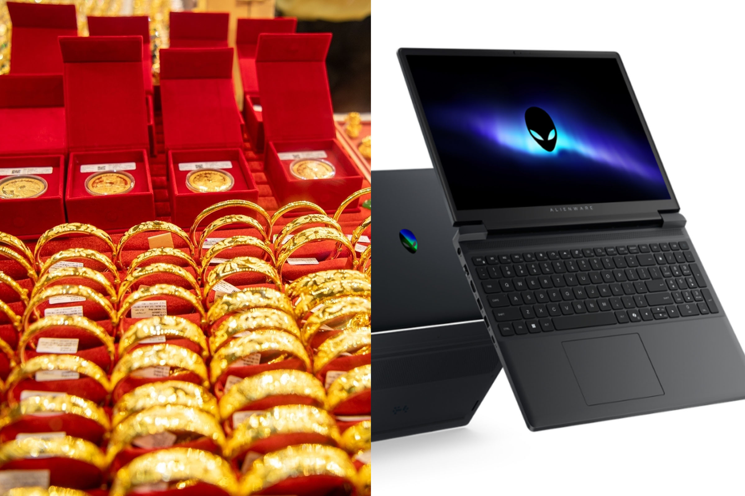 Gi&aacute; v&agrave;ng SJC, v&agrave;ng nhẫn h&ocirc;m nay 15/5 rơi thẳng đứng, &aacute;p lực giảm mạnh, Laptop gaming mới của Dell gi&aacute; ra sao?