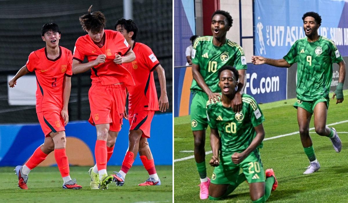 Kết quả, tỷ số U17 Saudi Arabia vs U17 Trung Quốc - Tứ kết U17 ch&acirc;u &Aacute;: U17 Việt Nam rộng cửa nối d&agrave;i kỷ lục