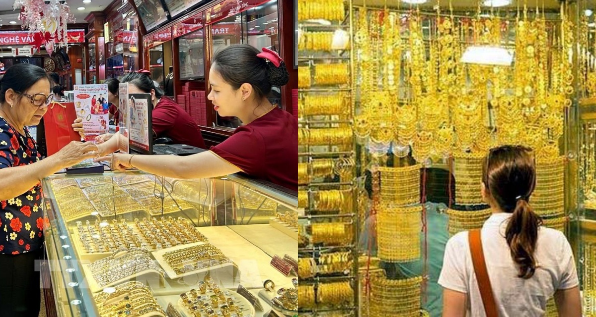 Gi&aacute; v&agrave;ng h&ocirc;m nay 15/5: Người mua v&agrave;ng SJC, nhẫn 9999 lỗ nặng, v&agrave;ng thế giới quay đầu, ch&ecirc;nh lệch mua b&aacute;n giữ mức cao