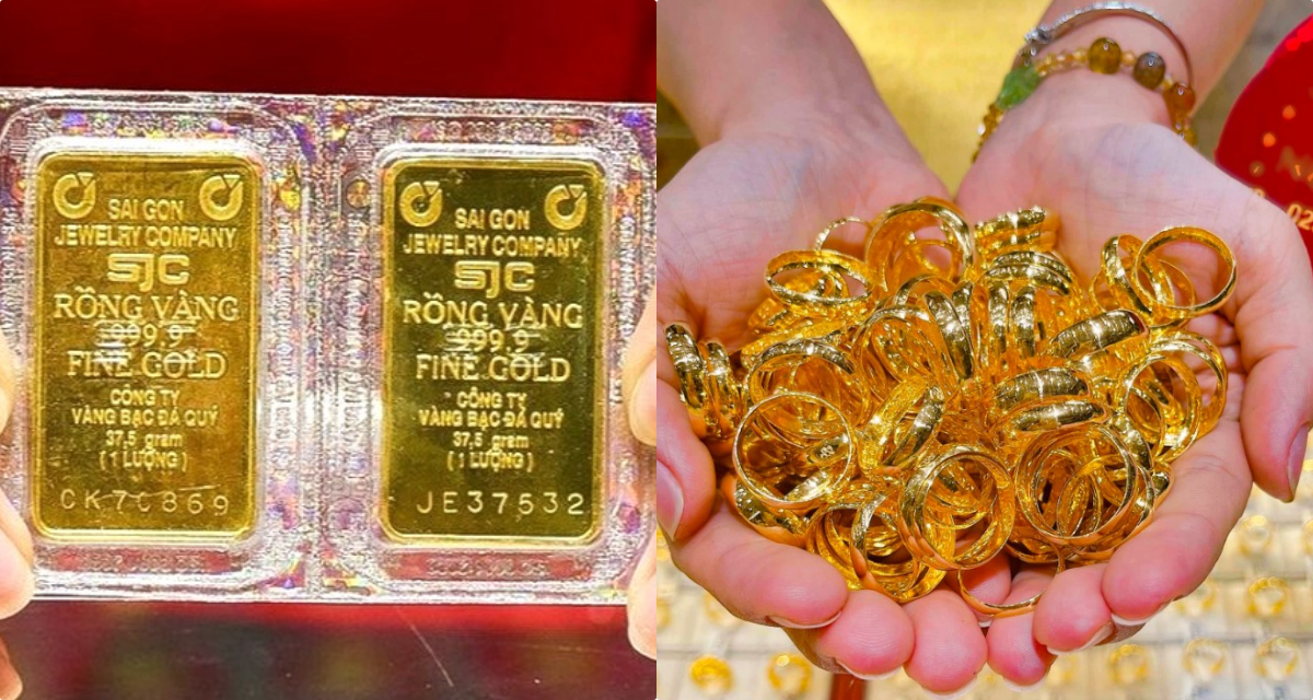 Bảng gi&aacute; v&agrave;ng h&ocirc;m nay 16/5: V&agrave;ng miếng SJC nhẫn 9999 rơi xuống \'cực đ&aacute;y\', thị trường v&ocirc; c&ugrave;ng nhạy cảm