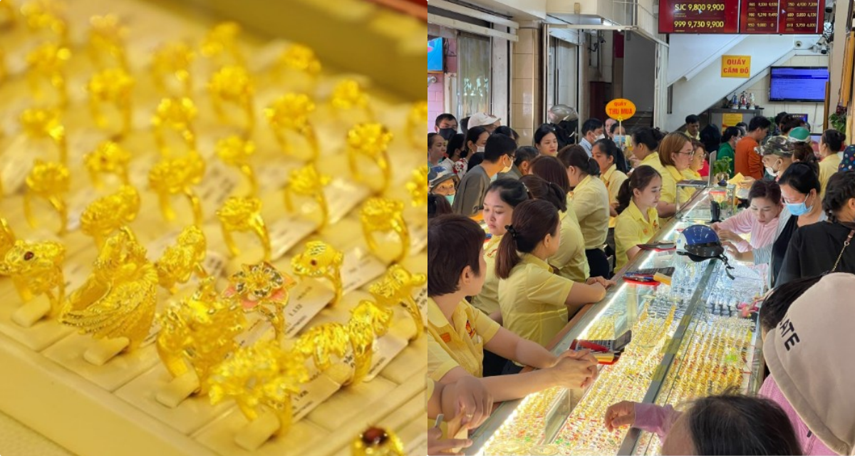 Gi&aacute; v&agrave;ng h&ocirc;m nay 16/5: V&agrave;ng miếng SJC nhẫn trơn nhận th&ecirc;m c&uacute; điều chỉnh \'dữ dội\', dự b&aacute;o sớm c&oacute; \'tin vui\'