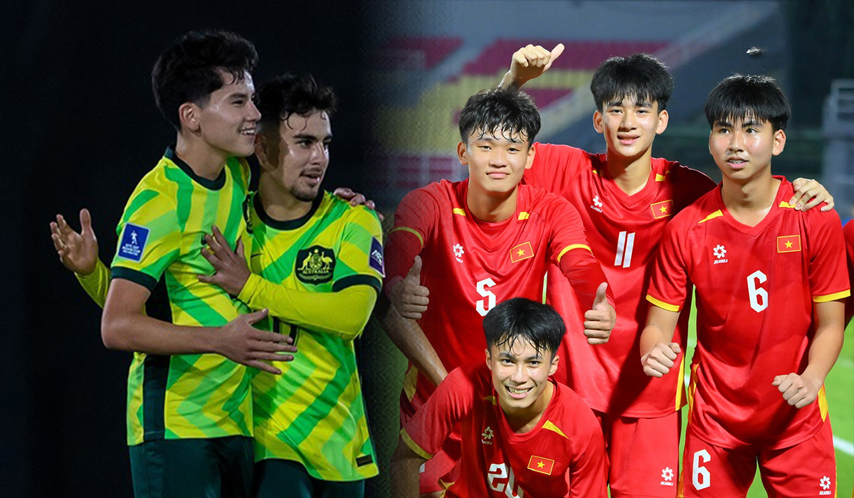 Kết quả b&oacute;ng đ&aacute; U17 Việt Nam vs U17 Australia mới nhất - VCK U17 ch&acirc;u &Aacute; 2026: Kh&aacute;c biệt đẳng cấp