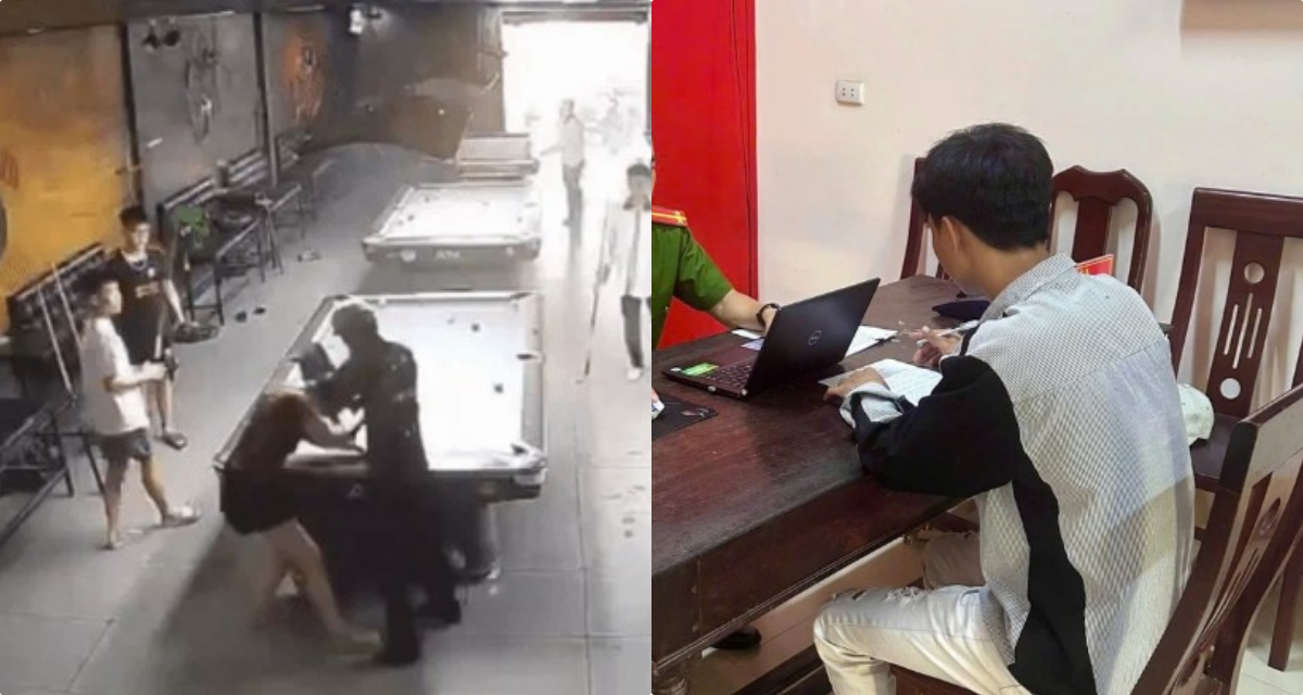 Người phụ nữ trẻ bị đ&aacute;nh tới tấp trong qu&aacute;n bi-a ở Nghệ An, clip ghi lại khiến mạng x&atilde; hội \'dậy s&oacute;ng\'