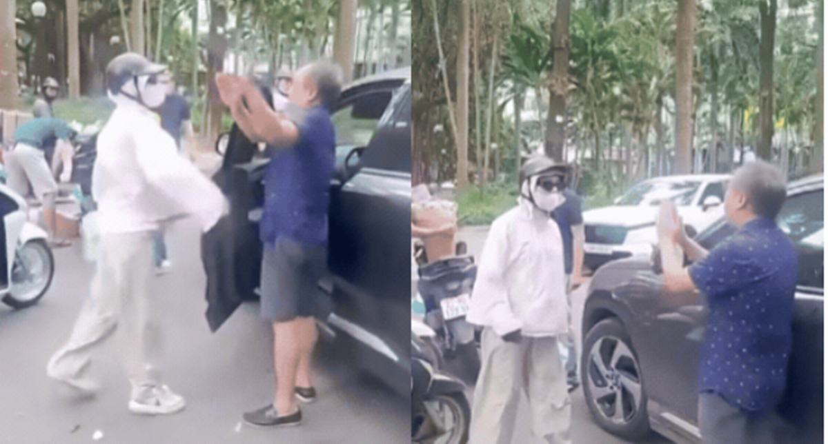 Người phụ nữ lao v&agrave;o chửi bới, đ&aacute;nh t&agrave;i xế &ocirc; t&ocirc; đ&aacute;ng tuổi cha m&igrave;nh, nguồn cơn từ đ&acirc;u?