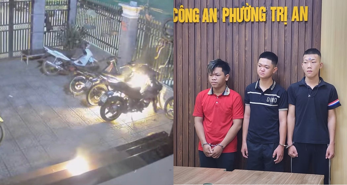 Lời khai nh&oacute;m thanh ni&ecirc;n n&eacute;m &lsquo;bom xăng&rsquo; v&agrave;o nh&agrave; d&acirc;n giữa đ&ecirc;m, c&ocirc;ng an Đồng Nai quyết định khởi tố