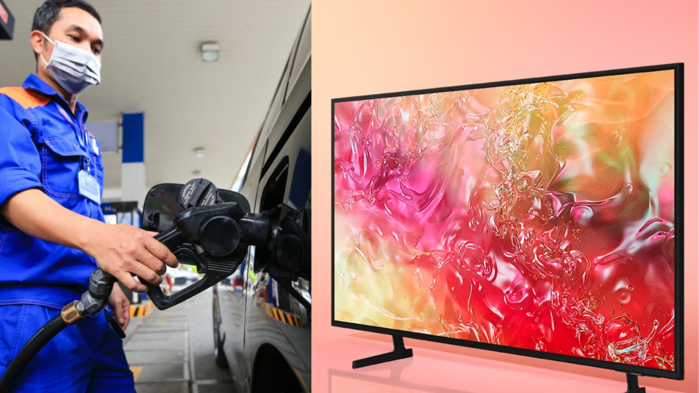 Gi&aacute; xăng dầu tối ng&agrave;y 17/5: Xăng RON 95, 92 tiếp tục giảm, bộ đ&ocirc;i Samsung Smart TV 4K 43 inch giảm 33%