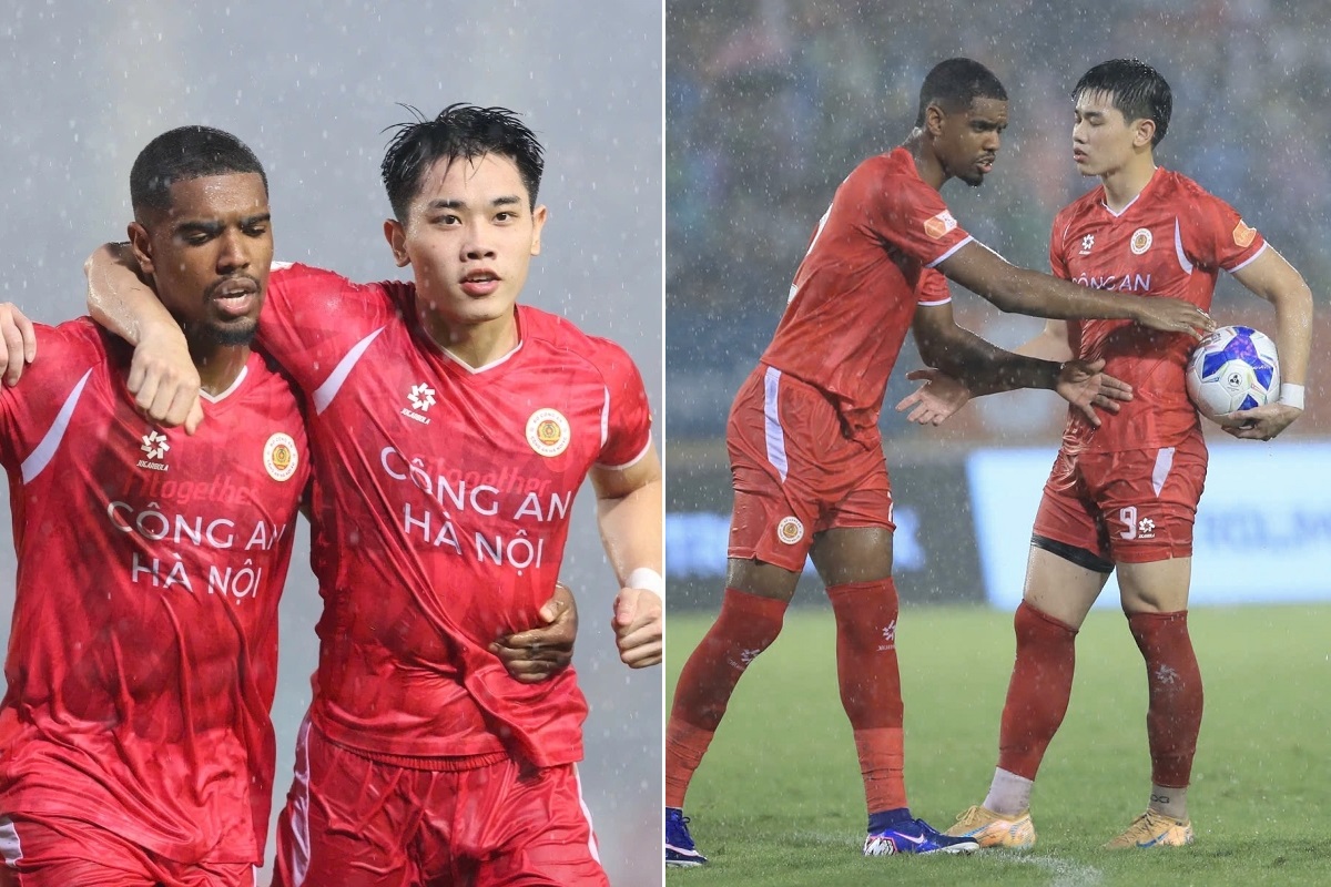 Đồng đội tranh đ&aacute; penalty, Đ&igrave;nh Bắc nhận tr&aacute;i đắng trong ng&agrave;y CAHN v&ocirc; địch V.League