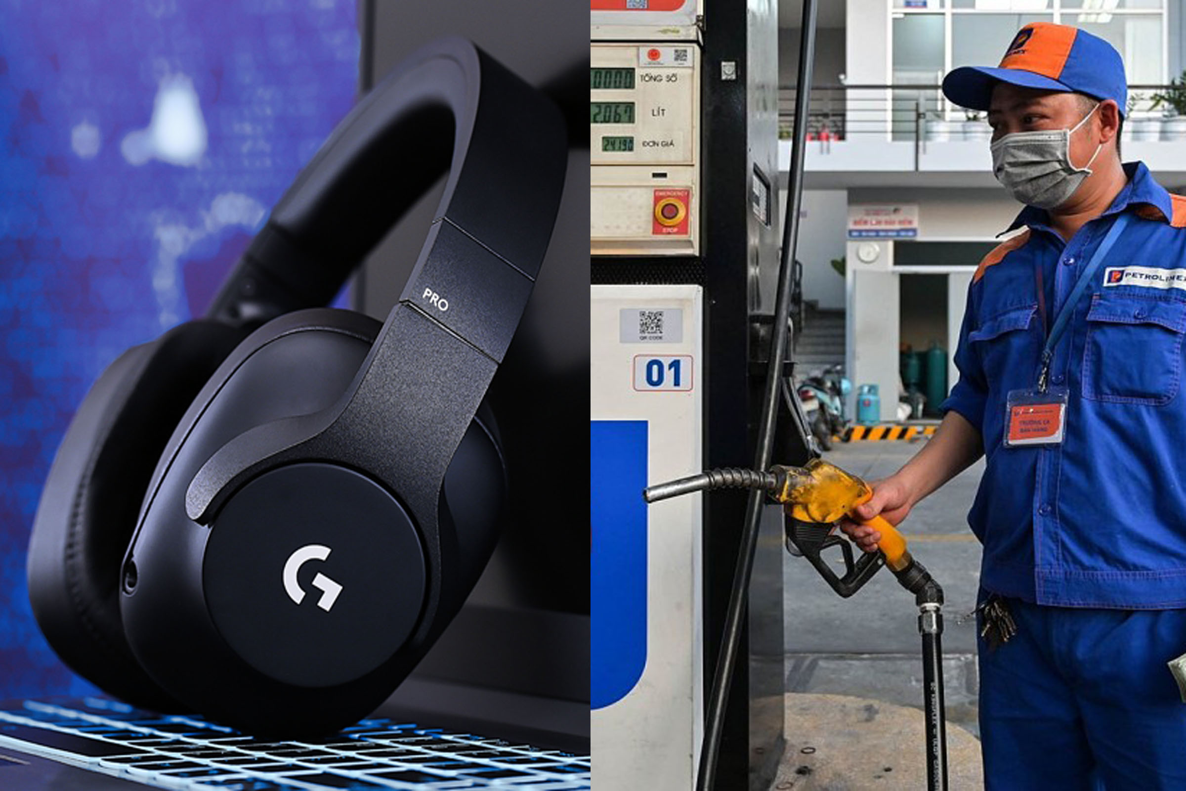 Gi&aacute; xăng dầu trong nước h&ocirc;m nay 18/5 giảm \'sập s&agrave;n\', tai nghe gaming Logitech gi&aacute; rẻ kh&ocirc;ng k&eacute;m