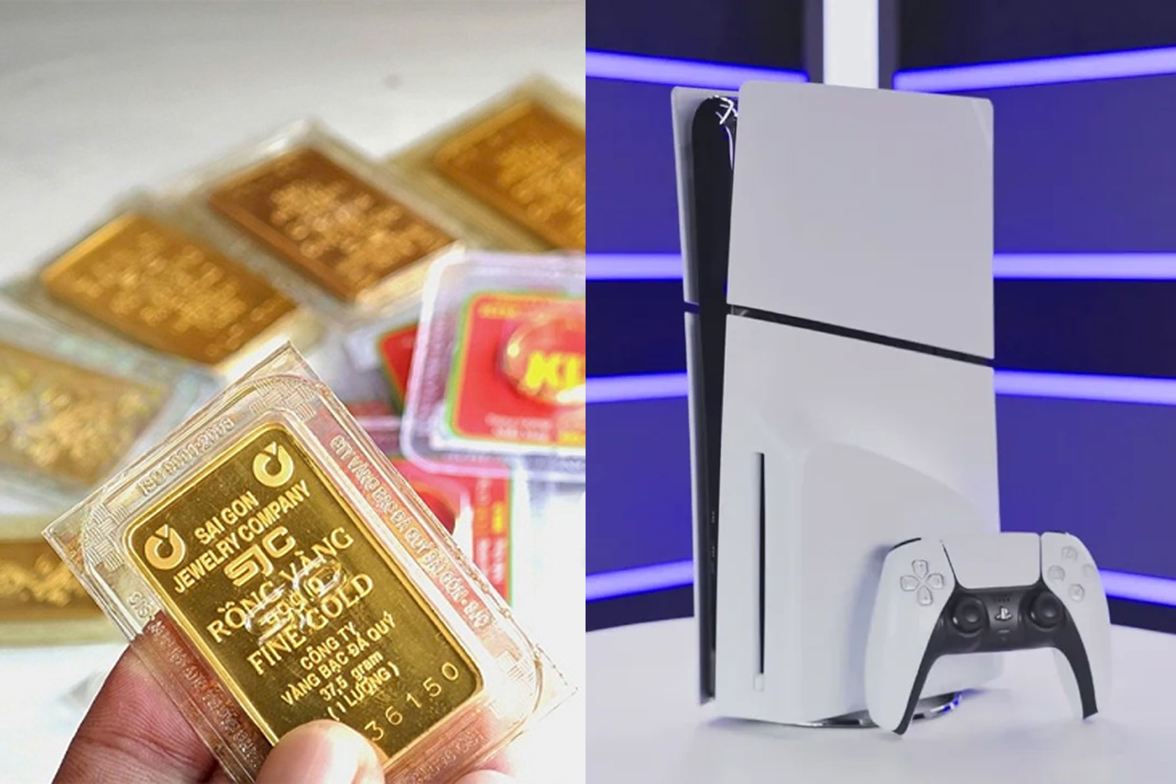 Gi&aacute; v&agrave;ng h&ocirc;m nay ng&agrave;y 19/5: V&agrave;ng miếng SJC, v&agrave;ng nhẫn mất gi&aacute; li&ecirc;n tục, m&aacute;y chơi game PS5 đang b&aacute;n gi&aacute; thế n&agrave;o?