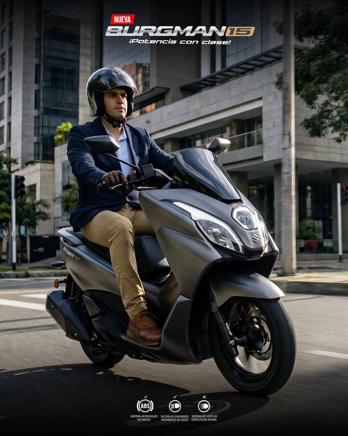 Suzuki ch&iacute;nh thức ra mắt &lsquo;vua xe ga&rsquo; 150cc mới &lsquo;n&eacute;t&rsquo; hơn Honda Air Blade, c&oacute; ABS v&agrave; TCS như SH 160i, gi&aacute; 74 triệu đồng ảnh 6