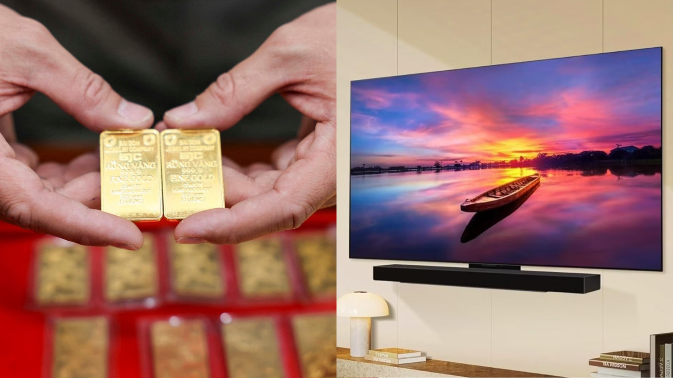 Gi&aacute; v&agrave;ng ng&agrave;y 19/5: Đồng loạt bật tăng, gi&aacute; TV LG 65 inch giảm hơn 15 triệu đồng