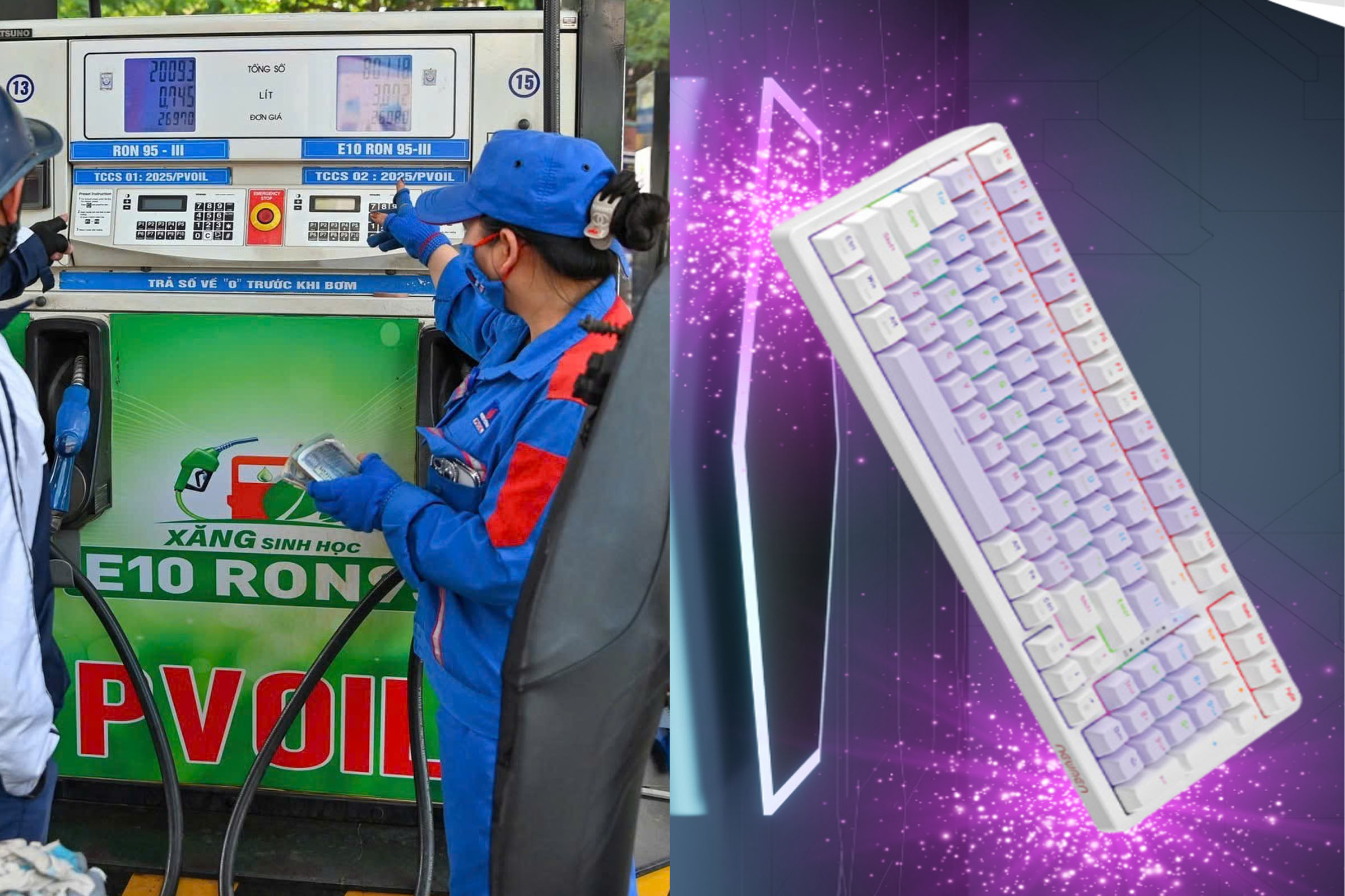 Gi&aacute; xăng dầu s&aacute;ng nay 20/5 bao nhi&ecirc;u tiền một l&iacute;t? Bật m&iacute; d&ograve;ng b&agrave;n ph&iacute;m gaming gi&aacute; rẻ bất ngờ chỉ v&agrave;i trăm ngh&igrave;n