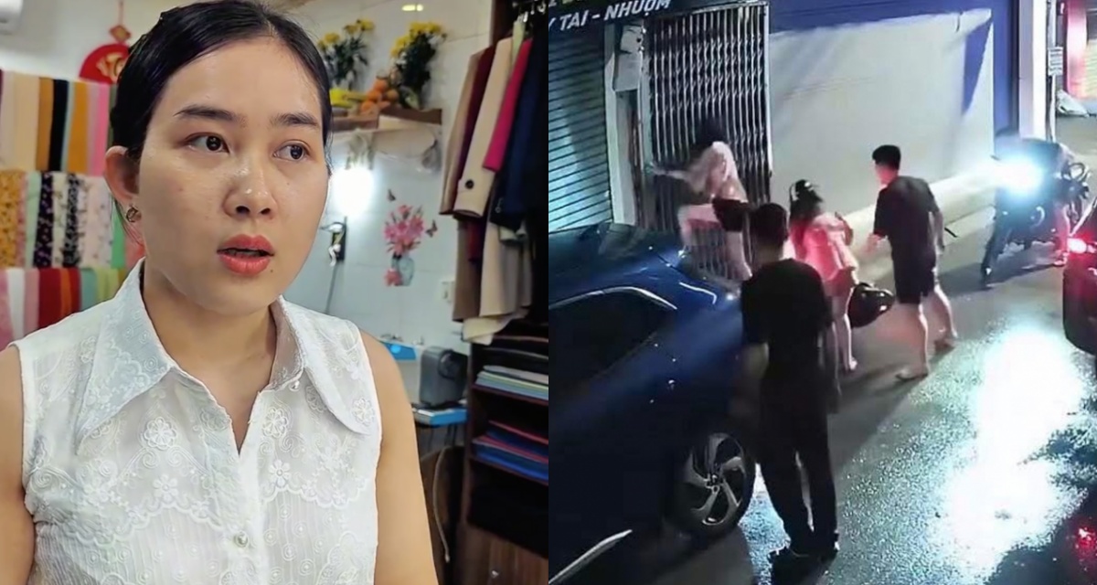 Nh&acirc;n chứng kể lại diễn biến hỗn loạn vụ 2 c&ocirc; g&aacute;i bị h&agrave;nh hung ở Xu&acirc;n Đỉnh, người d&acirc;n mở cửa cho trốn nhờ