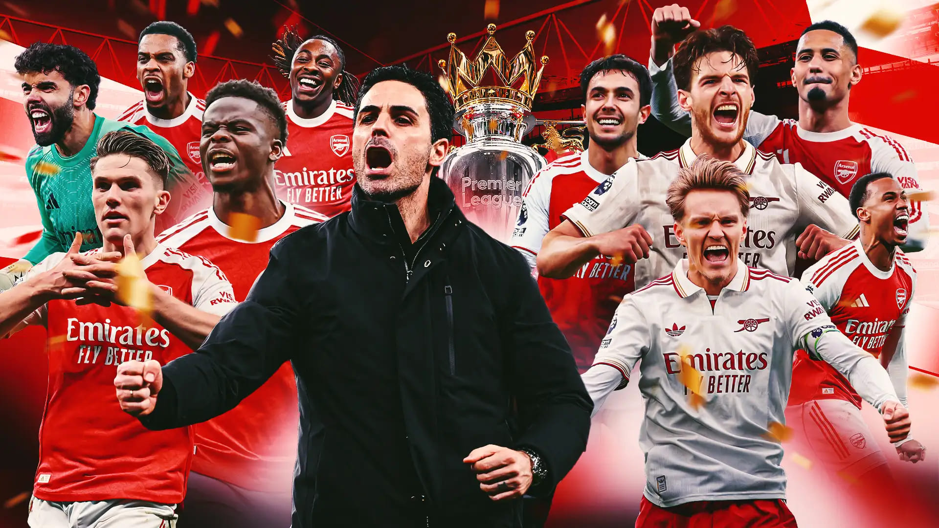 Arsenal v&ocirc; địch Ngoại hạng Anh sau 22 năm: H&agrave;nh tr&igrave;nh từ bất bại đến th&acirc;́t bại v&agrave; t&aacute;i sinh