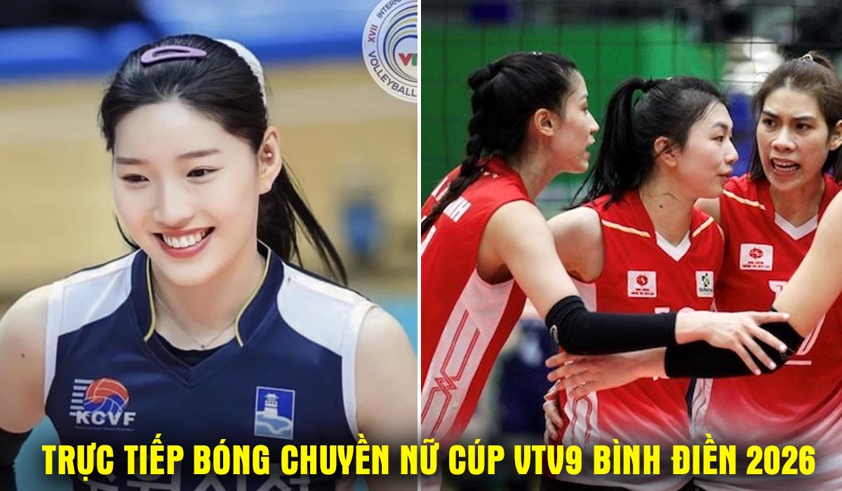 Link xem trực tiếp b&oacute;ng chuyền BC Th&ocirc;ng tin BĐ19 vs Suwon City 17h00 20/5, C&uacute;p VTV9 B&igrave;nh Điền 2026