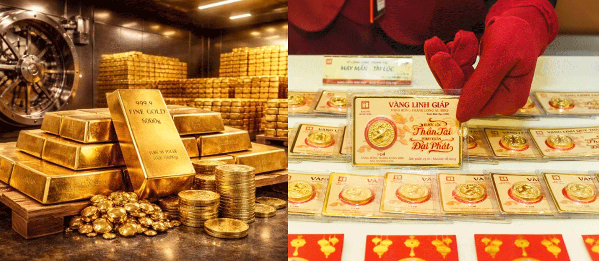 Gi&aacute; v&agrave;ng trưa h&ocirc;m nay 21/5: V&agrave;ng miếng, nhẫn trơn tăng gi&aacute; mới? Thời điểm v&agrave;ng tăng 5.400 USD/ounce