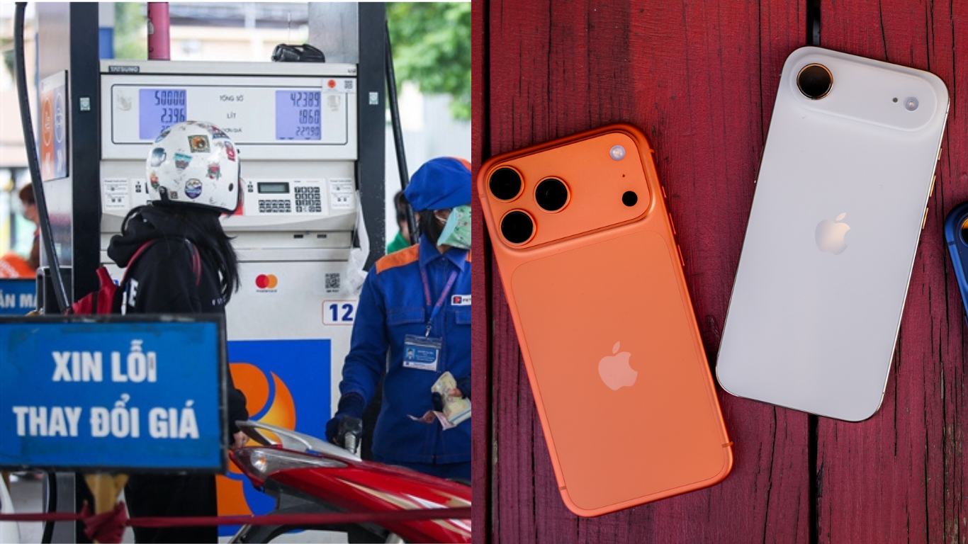 Gi&aacute; xăng dầu tăng từ 15 giờ ng&agrave;y h&ocirc;m nay 21/5, bảng gi&aacute; iPhone 17 liệu c&oacute; ảnh hưởng?
