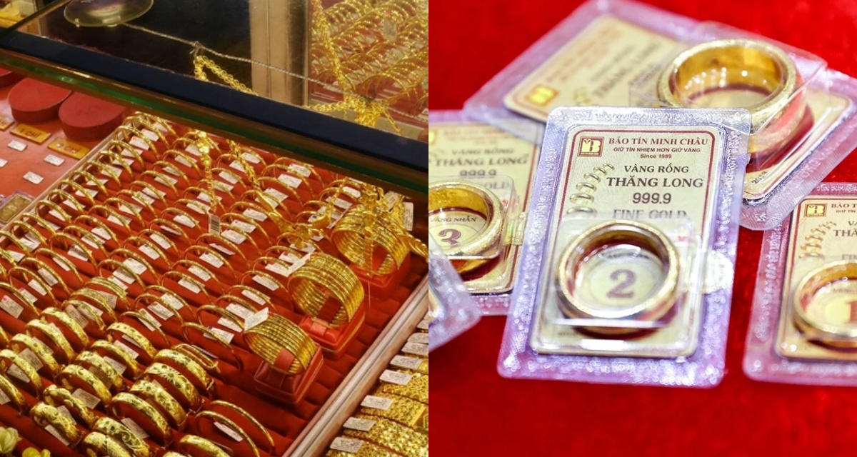 Gi&aacute; v&agrave;ng h&ocirc;m nay (trưa 21/5): V&agrave;ng SJC &lsquo;ph&aacute; r&agrave;o&rsquo;, nhẫn 9999, 24K neo cao, &aacute;p lực từ gi&aacute; v&agrave;ng thế giới cực lớn