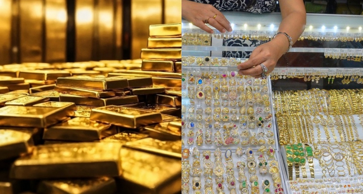 Gi&aacute; v&agrave;ng h&ocirc;m nay 21/5: V&agrave;ng SJC, nhẫn 9999, 24K rớt thảm, ch&ecirc;nh lệch thế giới kỷ lục gần 17 triệu/lượng