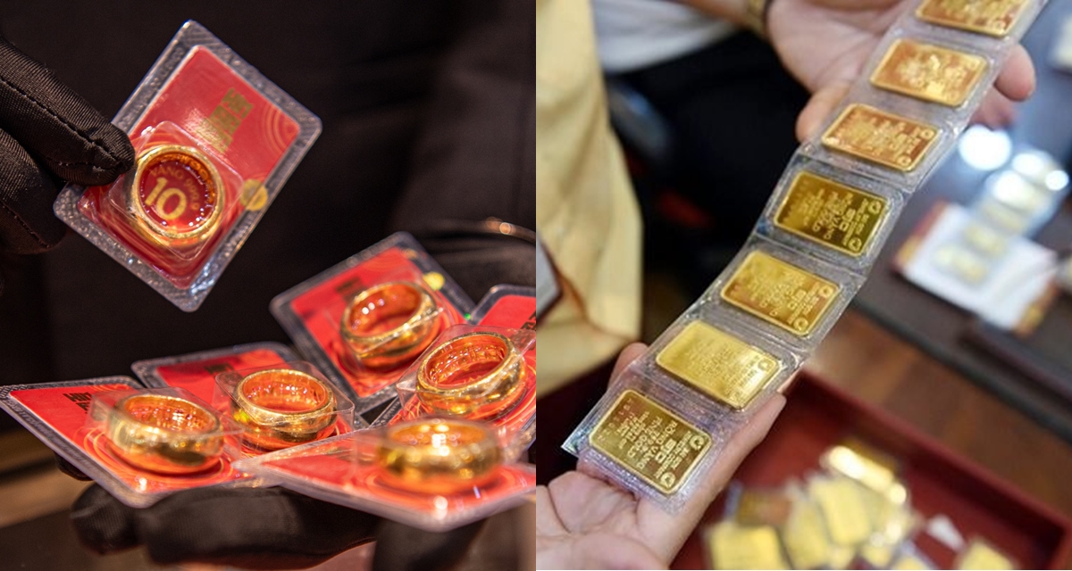 Gi&aacute; v&agrave;ng h&ocirc;m nay 21/5: V&agrave;ng SJC, nhẫn 9999 &lsquo;bốc hơi&rsquo; mạnh, người mua vừa xuống tiền đ&atilde; lỗ 3 triệu đồng