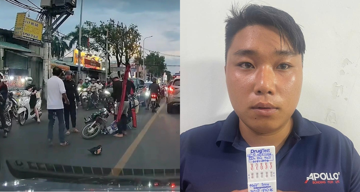 Nam thanh ni&ecirc;n dừng xe giữa đường đấm đ&aacute; người chở bia t&uacute;i bụi kể nguồn cơn sự tức giận