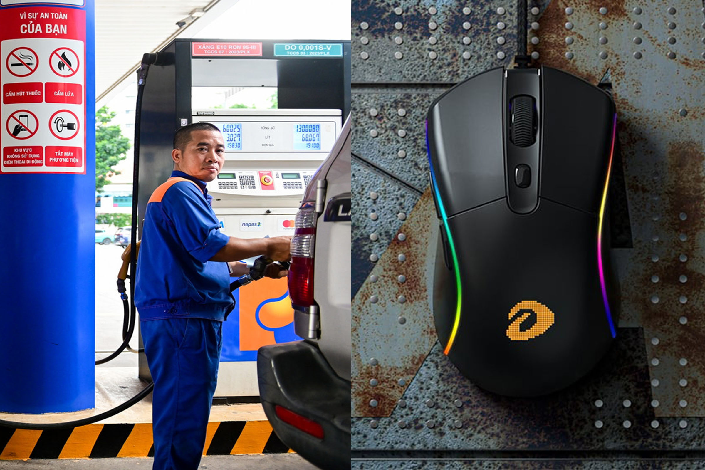 Bảng gi&aacute; xăng dầu ng&agrave;y 23/5: Dầu Diesel tăng hơn 1.500đ/l&iacute;t, c&aacute;c mẫu chuột gaming DAREU gi&aacute; rẻ b&egrave;o