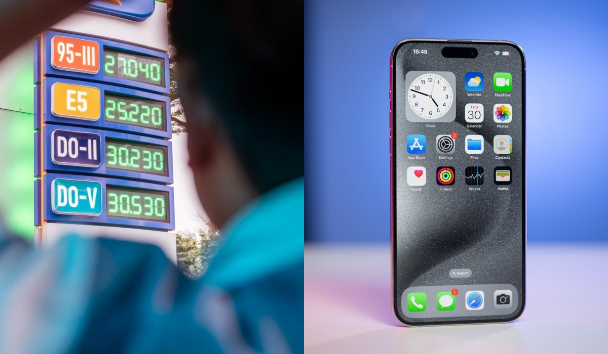 Gi&aacute; xăng dầu chiều 22/5: Điều chỉnh tăng gần 2.700 đồng, iPhone 15 Pro Max 256GB giảm s&acirc;u