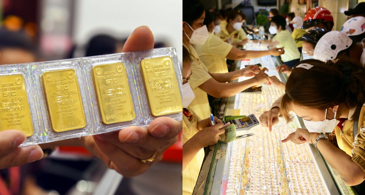 Gi&aacute; v&agrave;ng h&ocirc;m nay 22/5: V&agrave;ng SJC, nhẫn 9999 giảm gần 30 triệu từ đỉnh, d&acirc;n &ocirc;m v&agrave;ng chật vật, b&aacute;n hay giữ &lsquo;gồng lỗ&rsquo;? 