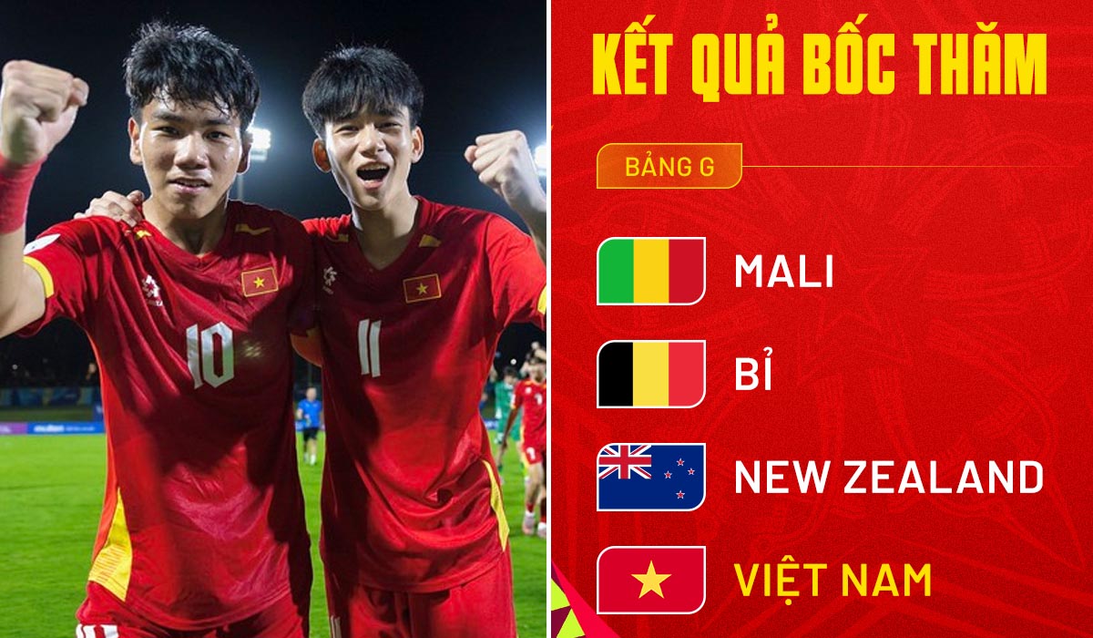 Gặp kh&oacute; tại VCK U17 World Cup 2027, U17 Việt Nam bất ngờ được FIFA \'mở đường\' v&agrave;o v&ograve;ng knock-out
