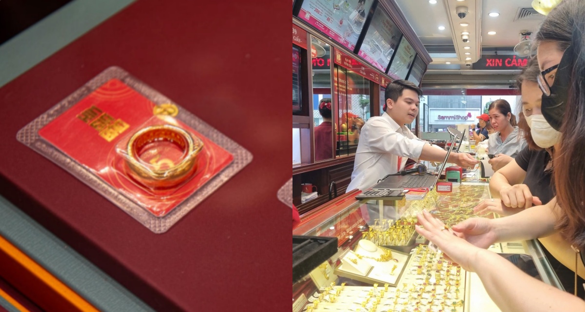 Gi&aacute; v&agrave;ng h&ocirc;m nay (tối 23/5): V&agrave;ng SJC, DOJI, PNJ, v&agrave;ng nhẫn trơn hạ gi&aacute; thảm, chưa c&oacute; dấu hiệu dừng lại?