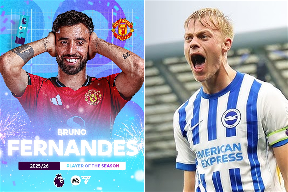 Nhận định b&oacute;ng đ&aacute; Brighton vs MU - V&ograve;ng 38 Ngoại hạng Anh: Bruno Fernandes lập si&ecirc;u kỷ lục?