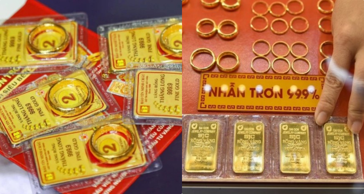 Bảng gi&aacute; v&agrave;ng h&ocirc;m nay 24/5: V&agrave;ng miếng SJC nhẫn 9999 rẻ đến kh&oacute; tin, dự b&aacute;o bất ngờ v&agrave;ng tuần tới
