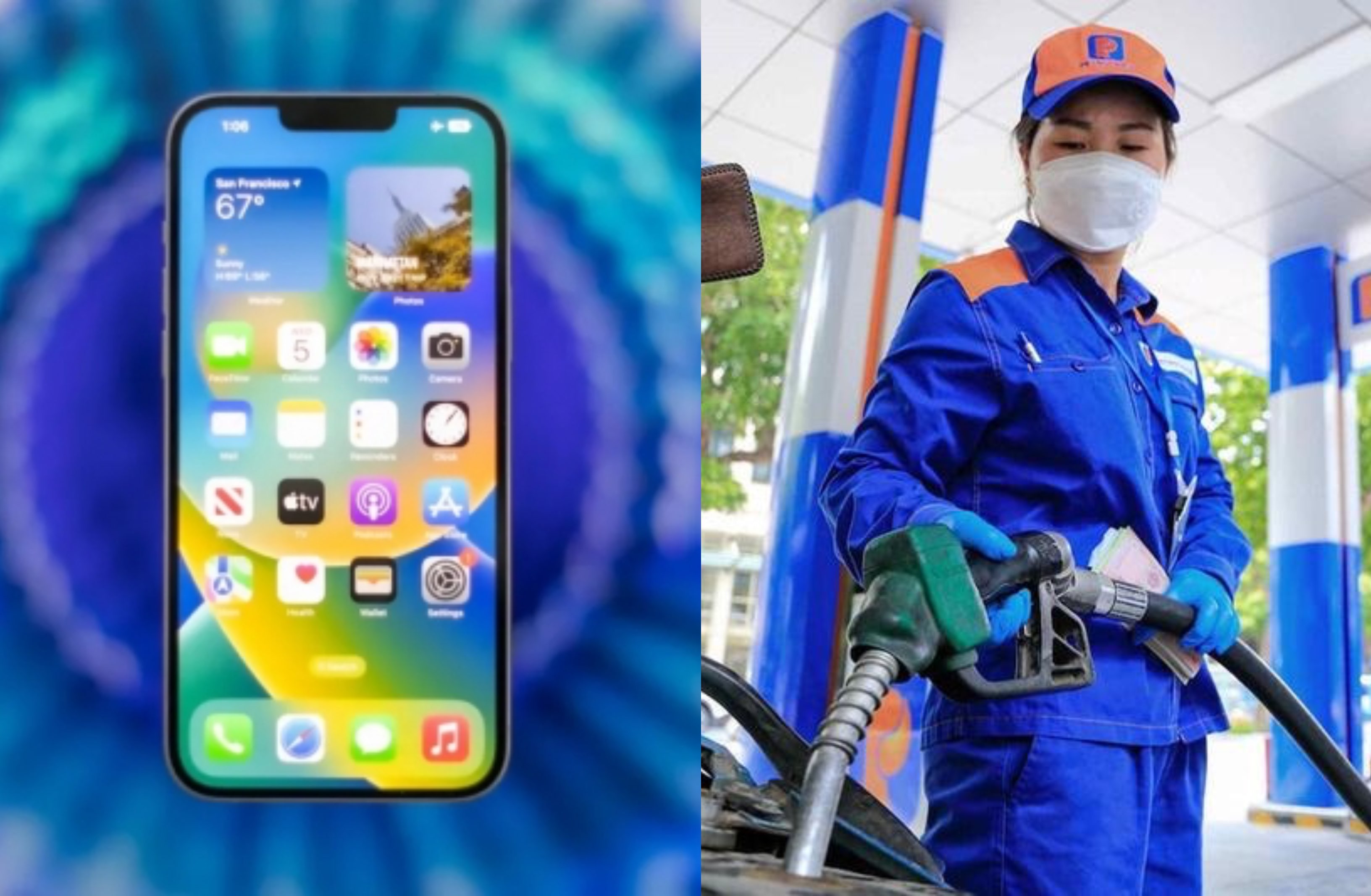 Bảng gi&aacute; xăng dầu h&ocirc;m nay 25/5: Xăng RON 92 vẫn bay m&agrave;u gần 7.000 đồng từ đỉnh, iPhone 14 c&oacute; dễ mua?