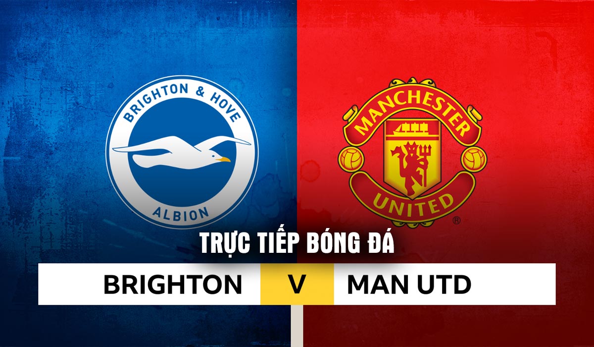 Trực tiếp b&oacute;ng đ&aacute; Brighton vs Man Utd 22h ng&agrave;y 24/5 - Bruno Fernandes lập si&ecirc;u kỷ lục Ngoại hạng Anh?