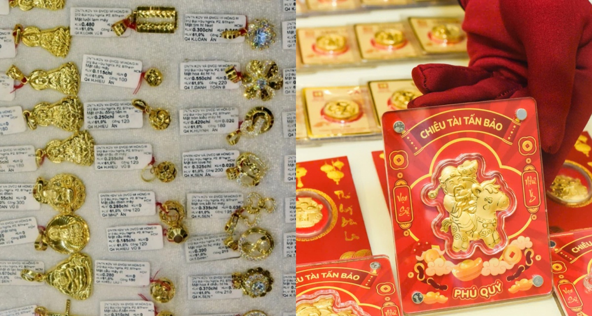 Gi&aacute; v&agrave;ng h&ocirc;m nay (chiều 24/5): V&agrave;ng SJC, nhẫn 9999, 24K giảm thủng đ&aacute;y, Mi Hồng giữ gi&aacute; mua kh&aacute;c biệt 
