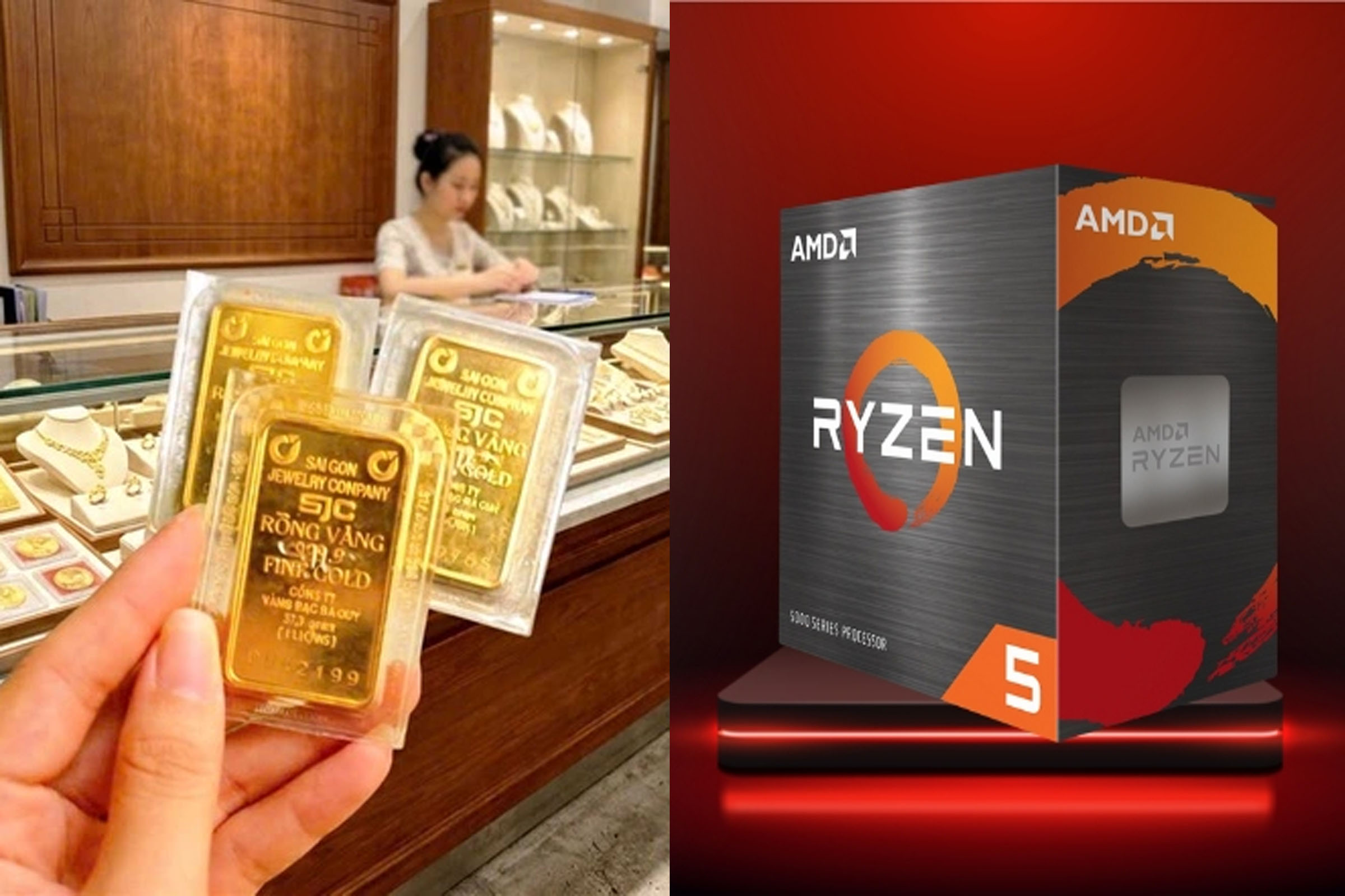 Gi&aacute; v&agrave;ng SJC, v&agrave;ng nhẫn h&ocirc;m nay 25/5 khởi sắc phi&ecirc;n đầu tuần, CPU AMD Ryzen 5 ch&iacute;nh h&atilde;ng gi&aacute; c&oacute; tốt?