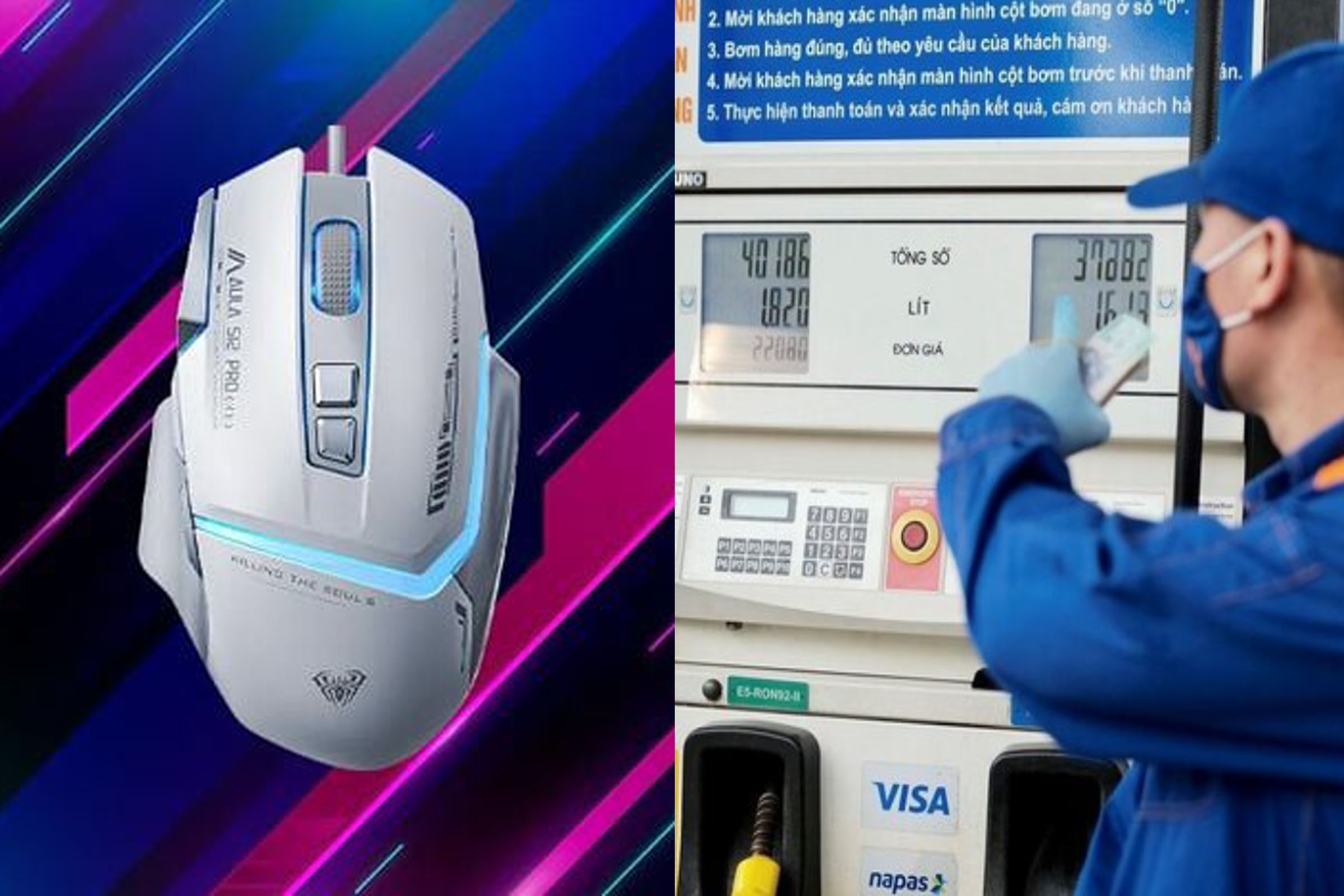Bảng gi&aacute; xăng dầu ng&agrave;y 26/5: Dầu diesel giảm hơn 35% so với đỉnh gi&aacute;, chuột gaming AULA gi&aacute; rẻ bất ngờ