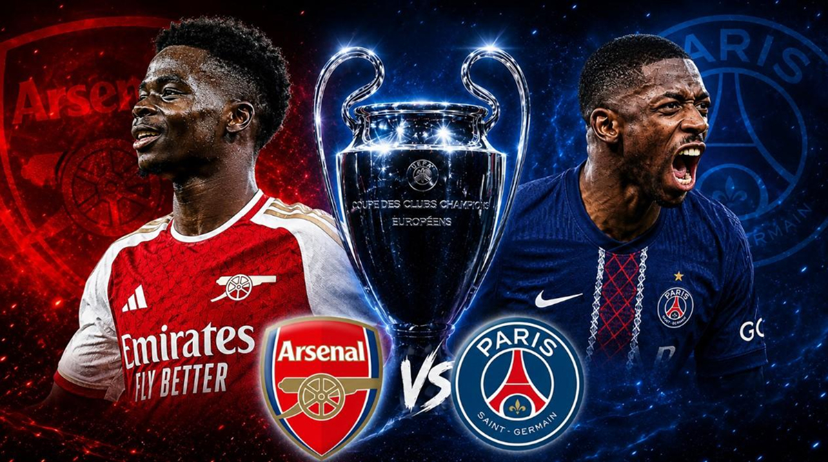 Chung kết C1 Arsenal vs PSG diễn ra mấy giờ, ở đ&acirc;u? K&ecirc;nh ph&aacute;t s&oacute;ng trực tiếp CK Champions League