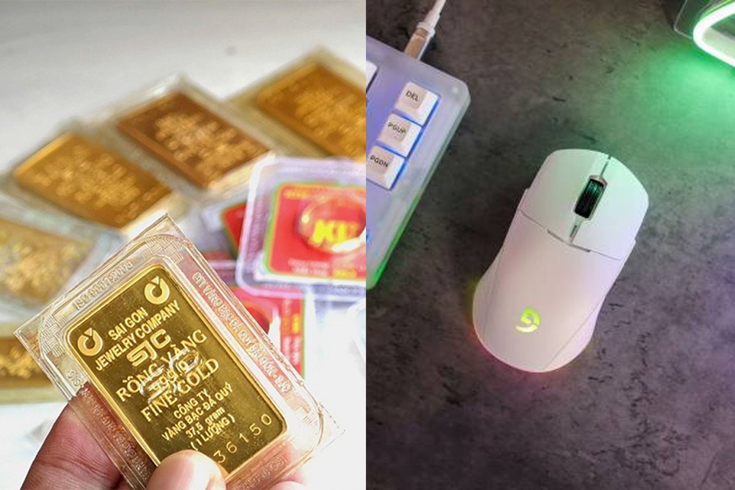 Gi&aacute; v&agrave;ng h&ocirc;m nay 25/5 hồi phục nhẹ phi&ecirc;n đầu tuần, h&agrave;ng loạt mẫu chuột gaming ch&iacute;nh h&atilde;ng gi&aacute; rẻ như cho