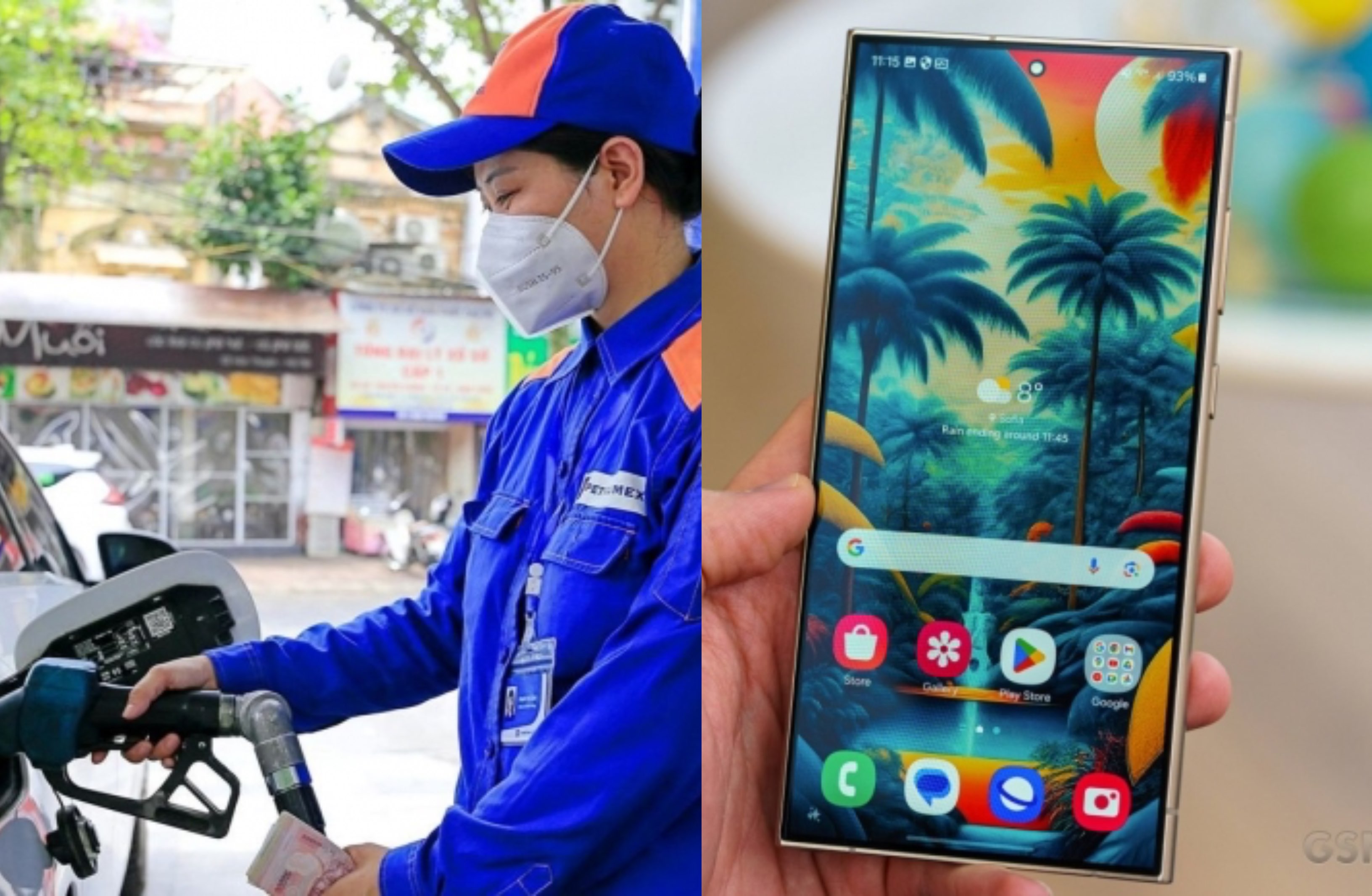 Gi&aacute; xăng dầu h&ocirc;m nay s&aacute;ng 25/5: Dầu thế giới sắp rẻ như b&egrave;o, Xăng RON95, RON92 vẫn rẻ, Galaxy S25 c&oacute; giảm?