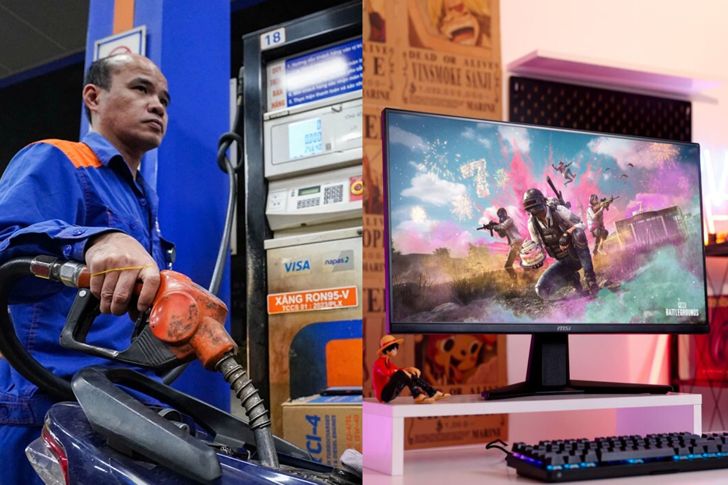 Bảng gi&aacute; xăng dầu ng&agrave;y 25/5: Xăng, dầu Việt Nam gi&aacute; rẻ nhất khu vực, c&aacute;c d&ograve;ng m&agrave;n h&igrave;nh gaming MSI c&oacute; gi&aacute; sao?