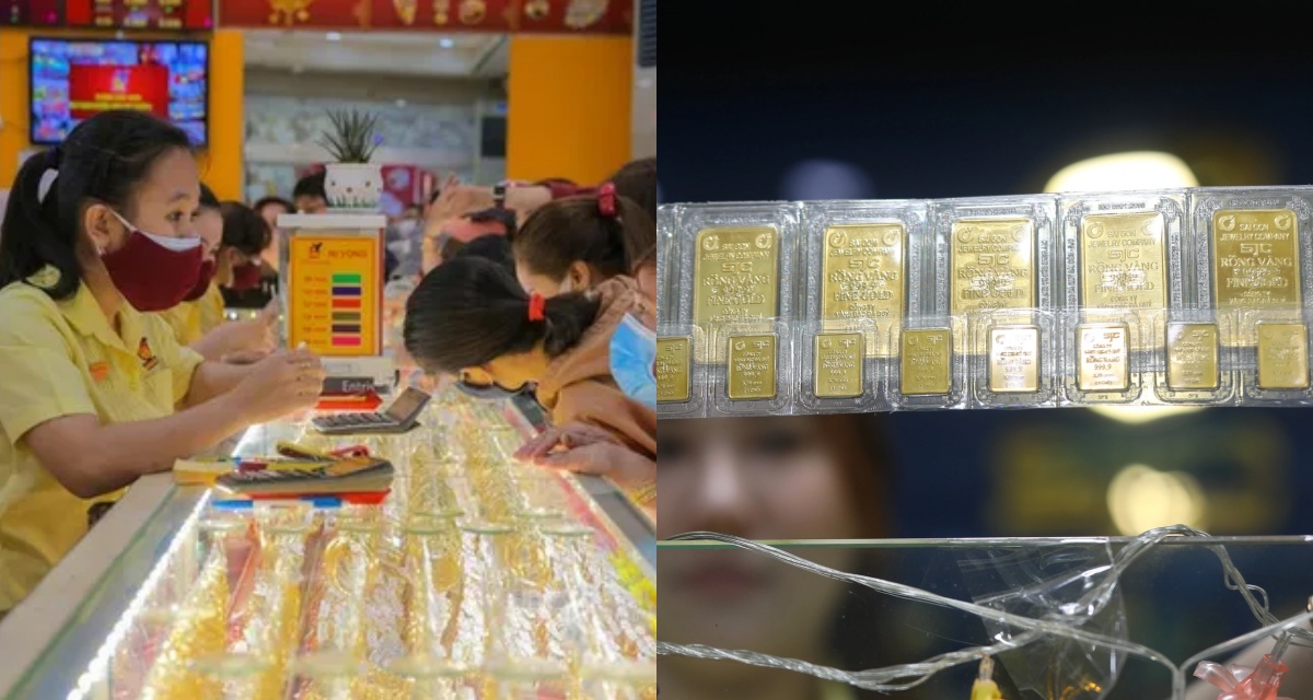 Gi&aacute; v&agrave;ng h&ocirc;m nay (chiều 25/5): V&agrave;ng SJC, nhẫn 9999 tăng hiếm thấy, ch&ecirc;nh lệch lớn với thế giới, người mua d&egrave; chừng