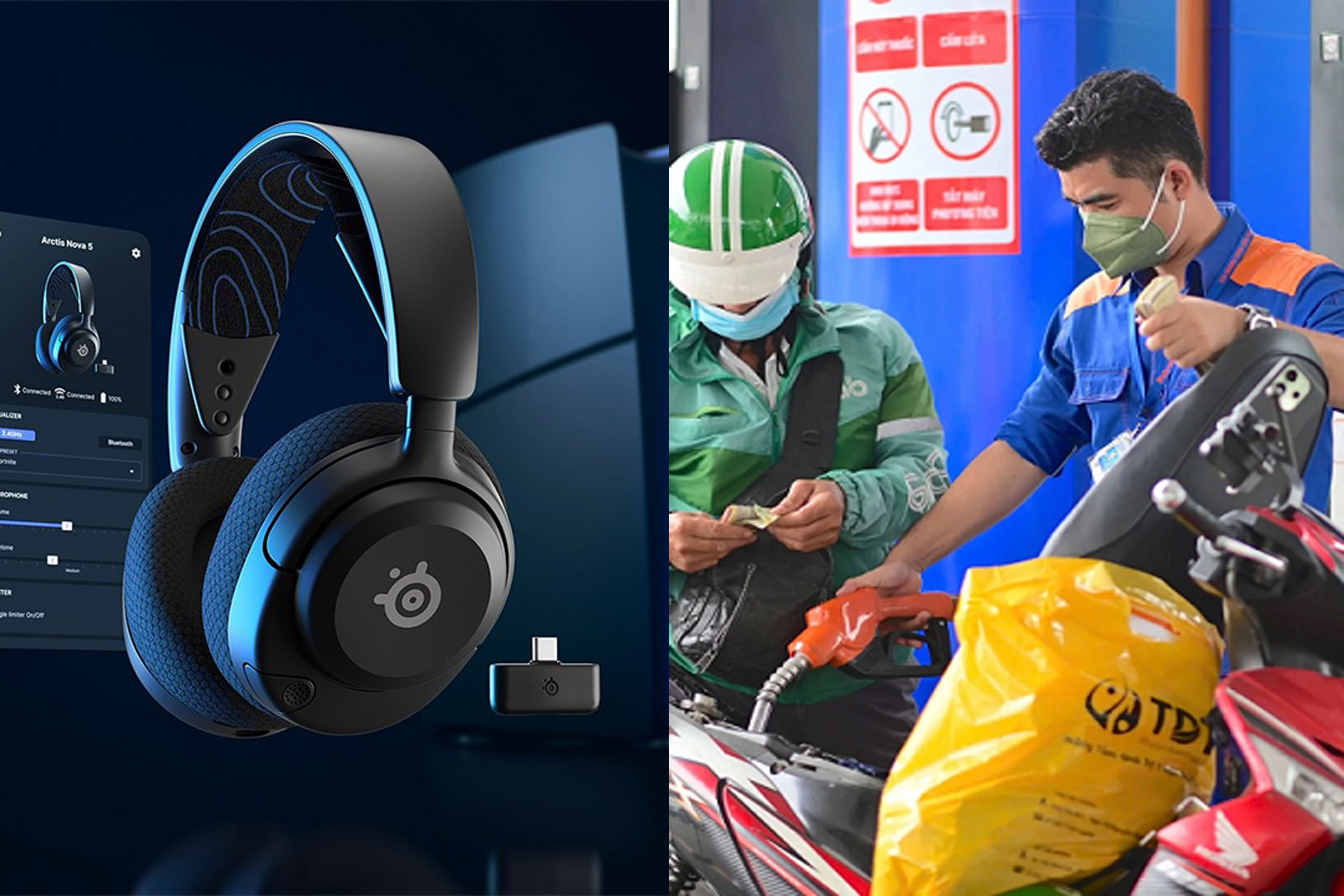 Gi&aacute; xăng dầu h&ocirc;m nay 25/5: Xăng RON95 rẻ hơn đỉnh gần 25%, tai nghe gaming SteelSeries ch&iacute;nh h&atilde;ng gi&aacute; tốt