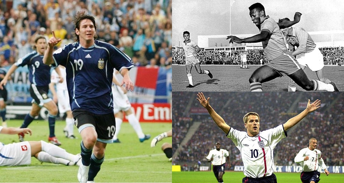 Top 10 cầu thủ trẻ nhất ghi b&agrave;n ở World Cup: Số 1 l&agrave; huyền thoại bất bại, Mesi chỉ đứng thứ 7