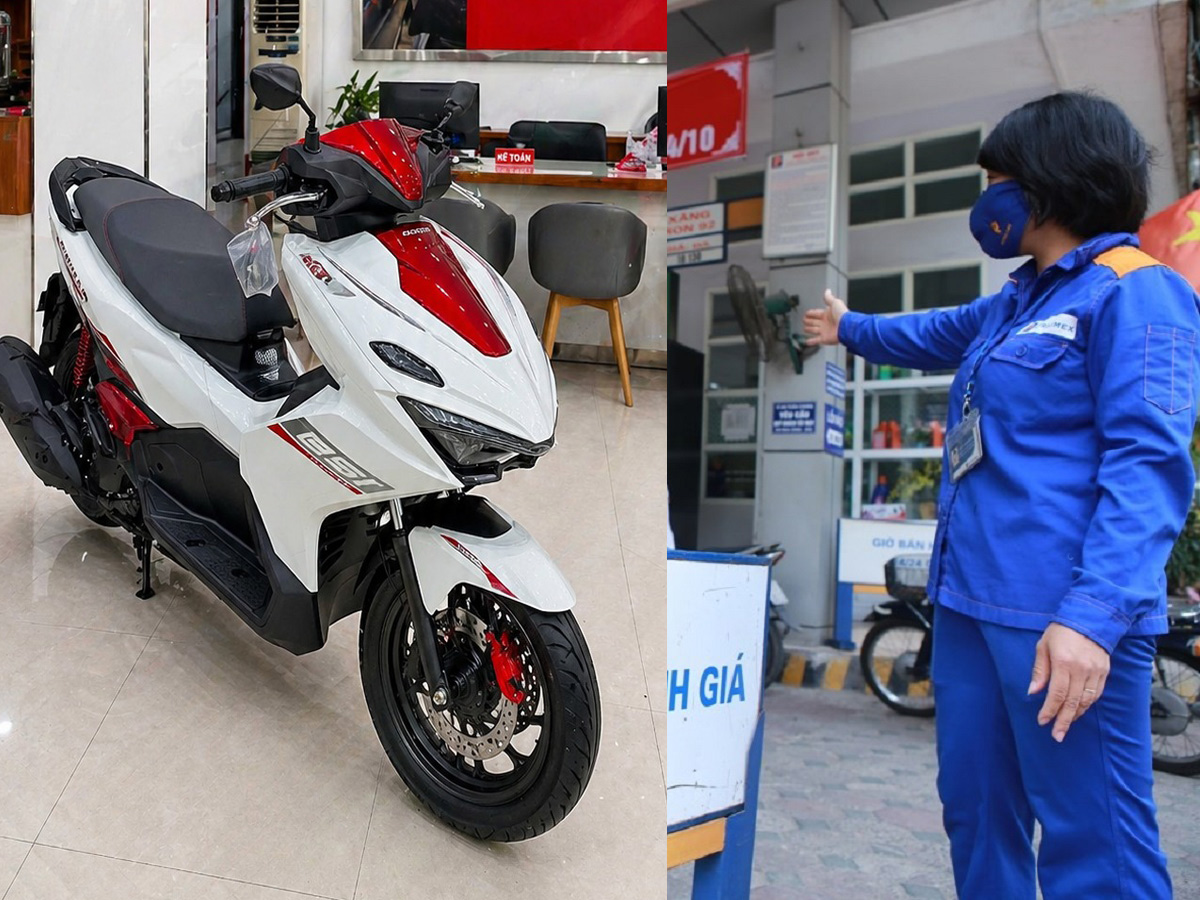 Gi&aacute; xăng dầu trưa nay 26/5: RON92 v&agrave; RON95 rẻ hơn đỉnh 6.000 - 8000 đồng, Honda Air Blade giảm mạnh