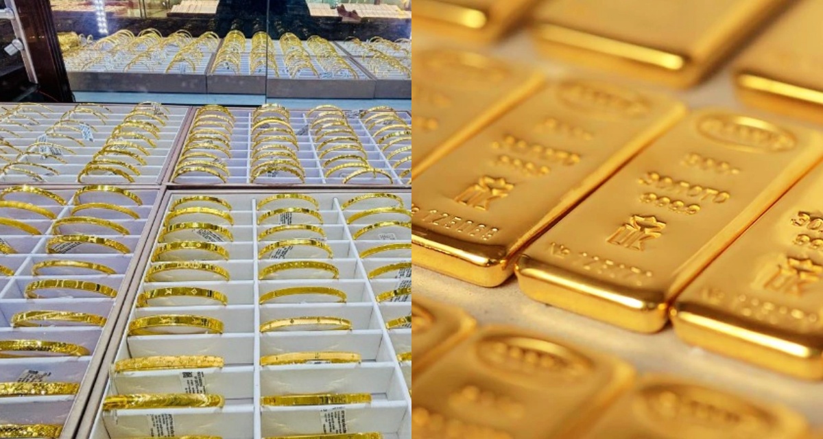 Gi&aacute; v&agrave;ng chốt phi&ecirc;n 27/5: V&agrave;ng SJC, nhẫn 9999 giảm tới 1 triệu/lượng, ch&ecirc;nh lệch mua b&aacute;n neo cao, d&acirc;n đối mặt rủi ro