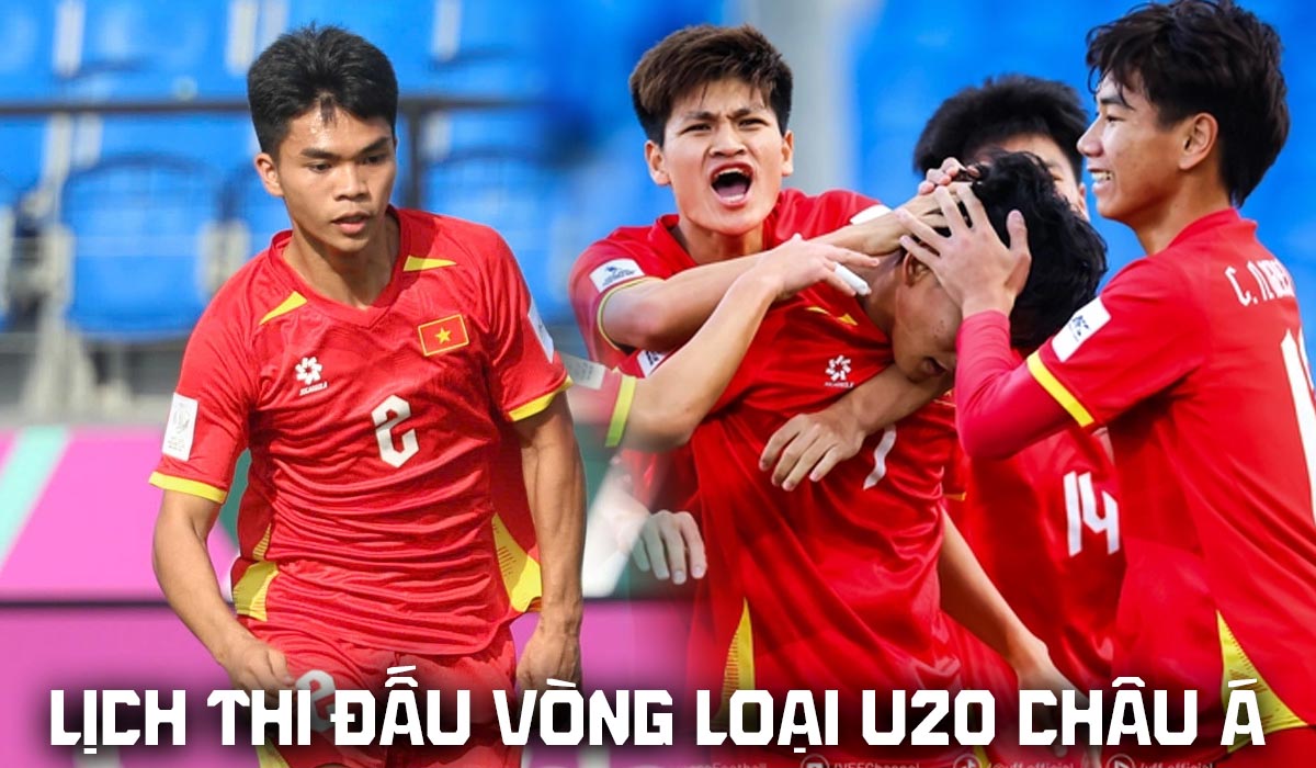 Lịch thi đấu của U20 Việt Nam tại v&ograve;ng loại U20 ch&acirc;u &Aacute; 2027: U20 Việt Nam đấu với Iran khi n&agrave;o?