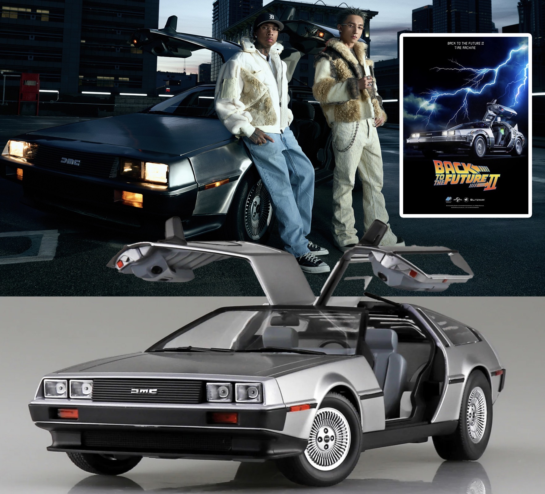 DeLorean DMC-12 bất ngờ xuất hiện trong MV mới của Sơn T&ugrave;ng M-TP: Huyền thoại \'xe cửa c&aacute;nh chim\' t&aacute;i xuất