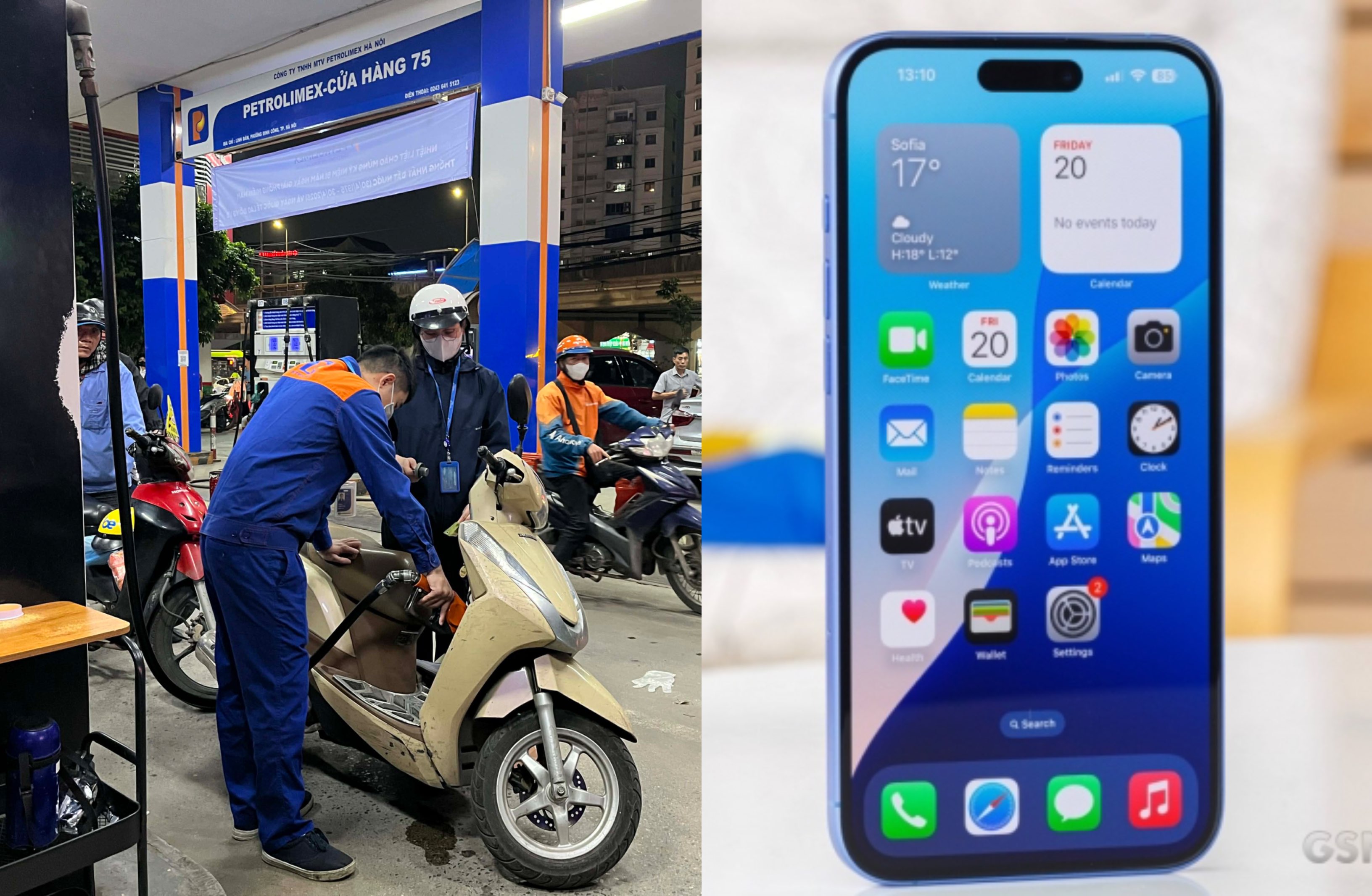 Bảng gi&aacute; xăng dầu s&aacute;ng nay 30/5: RON92 v&agrave; RON95 giảm 1.100 - 1.400 đồng, gi&aacute; đập hộp iPhone 15 Plus